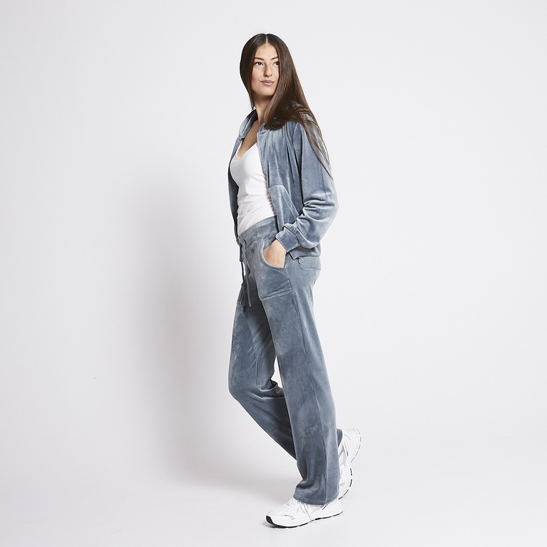Velour hættetrøje "Ellie"